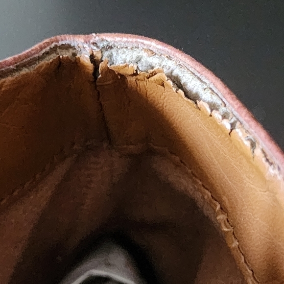 Franco sarto window western brown leather pointed toe ankle booties size 7 - Picture 11 of 11